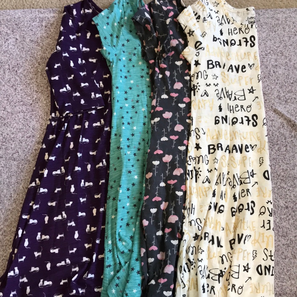Girls 10. Jumping Bean Skater Dress bundle. EUC